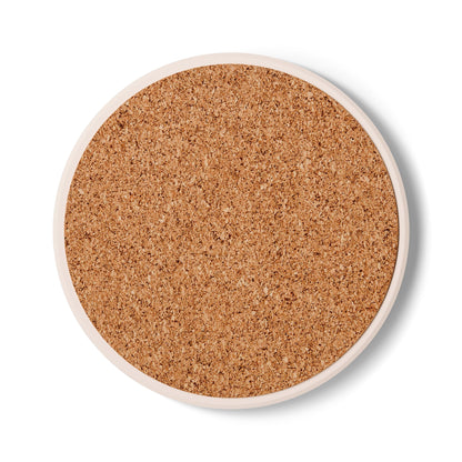 Indigo Florette Ceramic Coasters