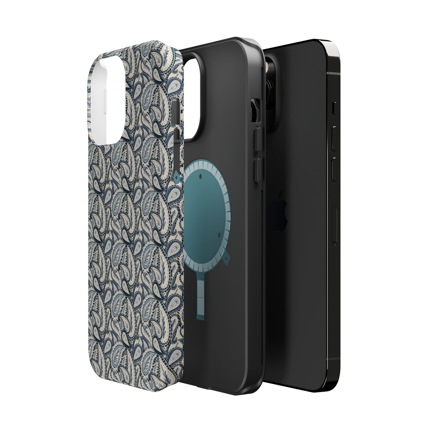 Paisley Phone Case - Blue