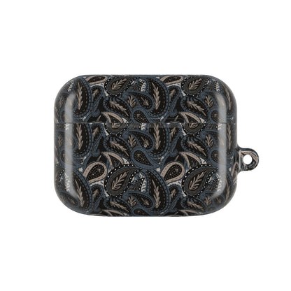 Paisley AirPod Case - Midnight