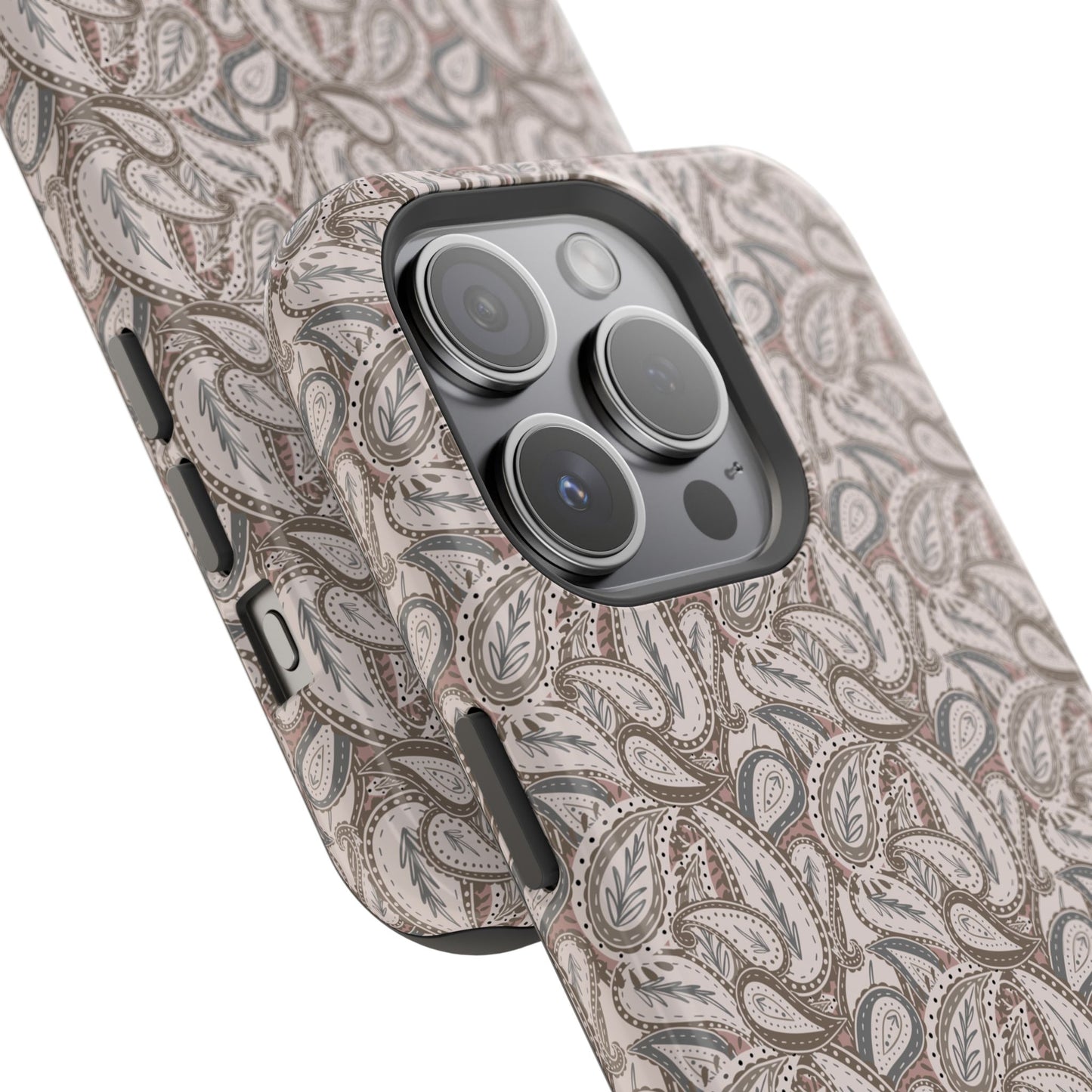 Paisley Phone Case - Brown