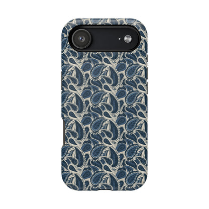 Paisley Phone Case - Dark Blue