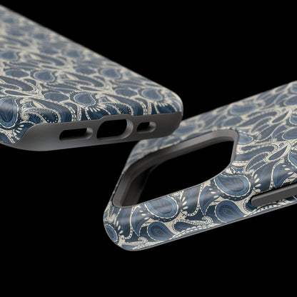 Paisley Phone Case - Dark Blue