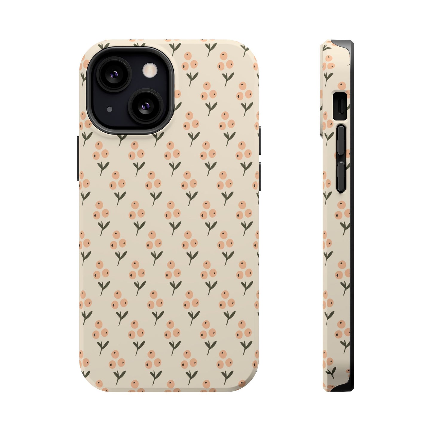 The Willow Berry Phone Case - Cream