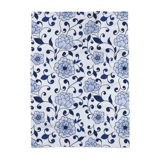 Indigo Garden Tea Towel