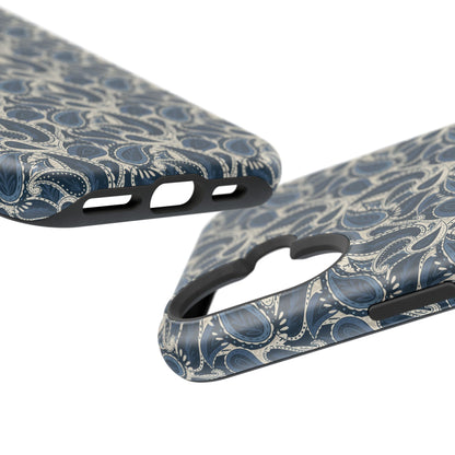 Paisley Phone Case - Dark Blue