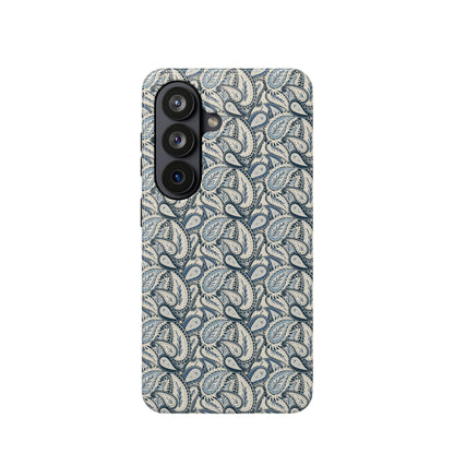 Paisley Phone Case - Blue