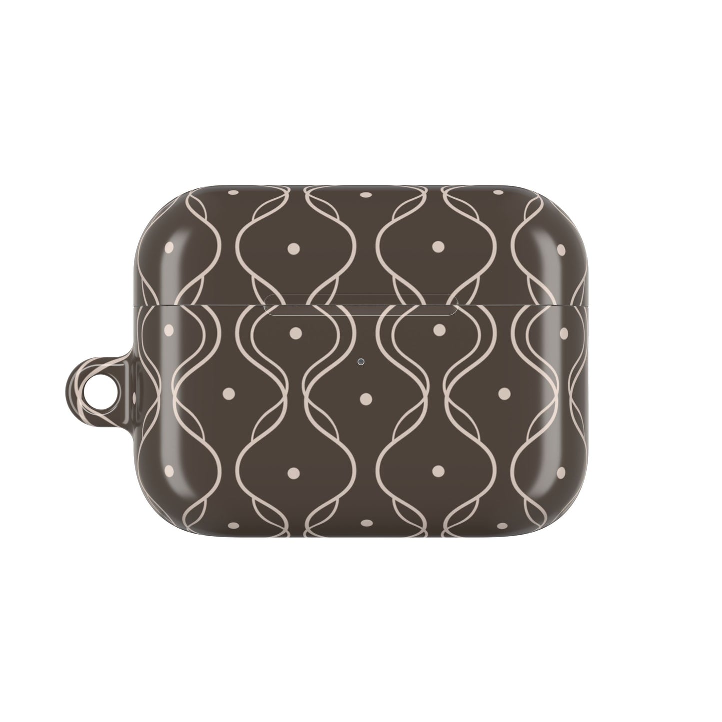 Soft Wave AirPod Case - Brown