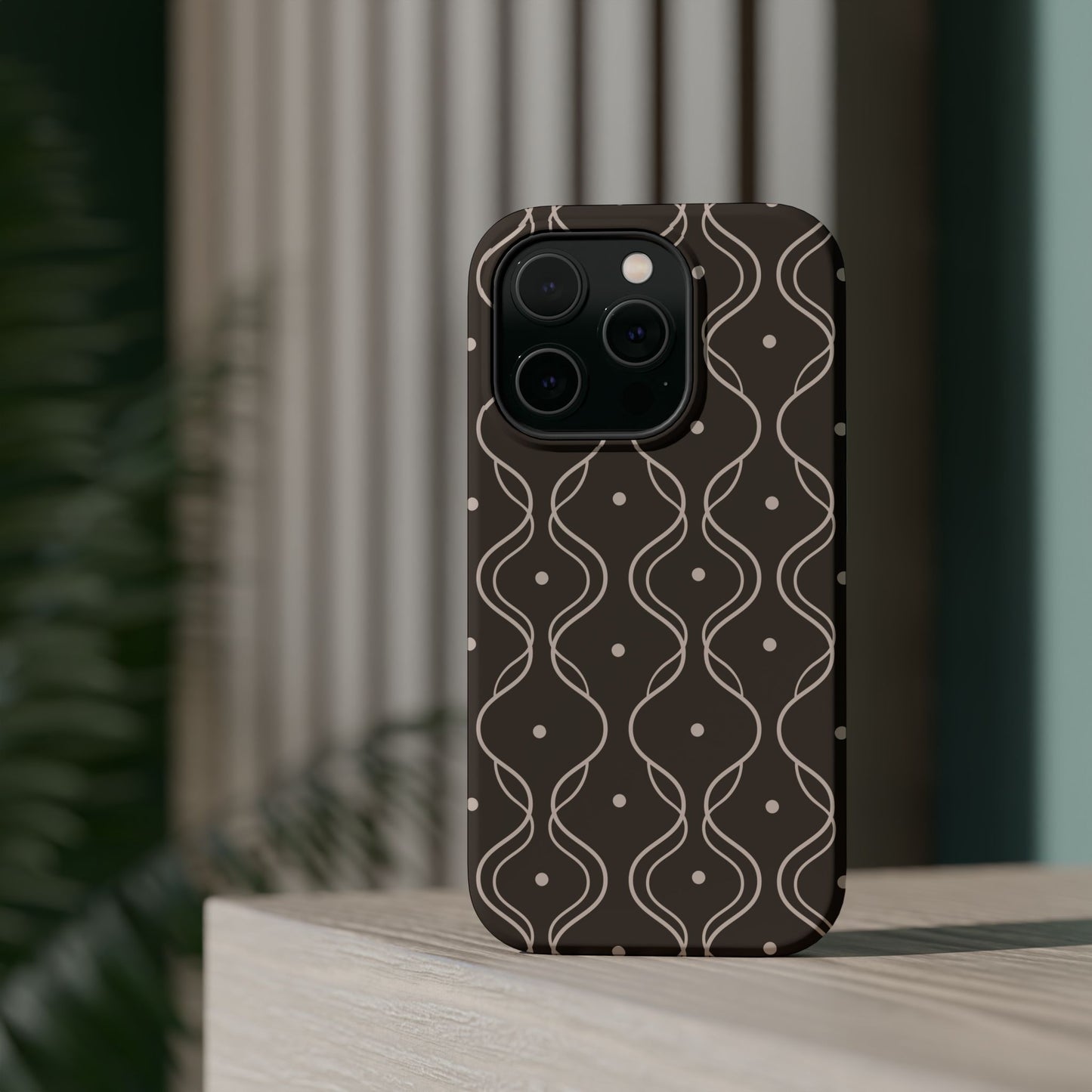 Soft Wave Phone Case - Brown