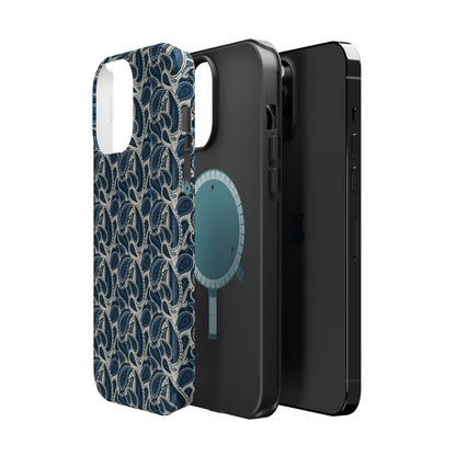 Paisley Phone Case - Dark Blue
