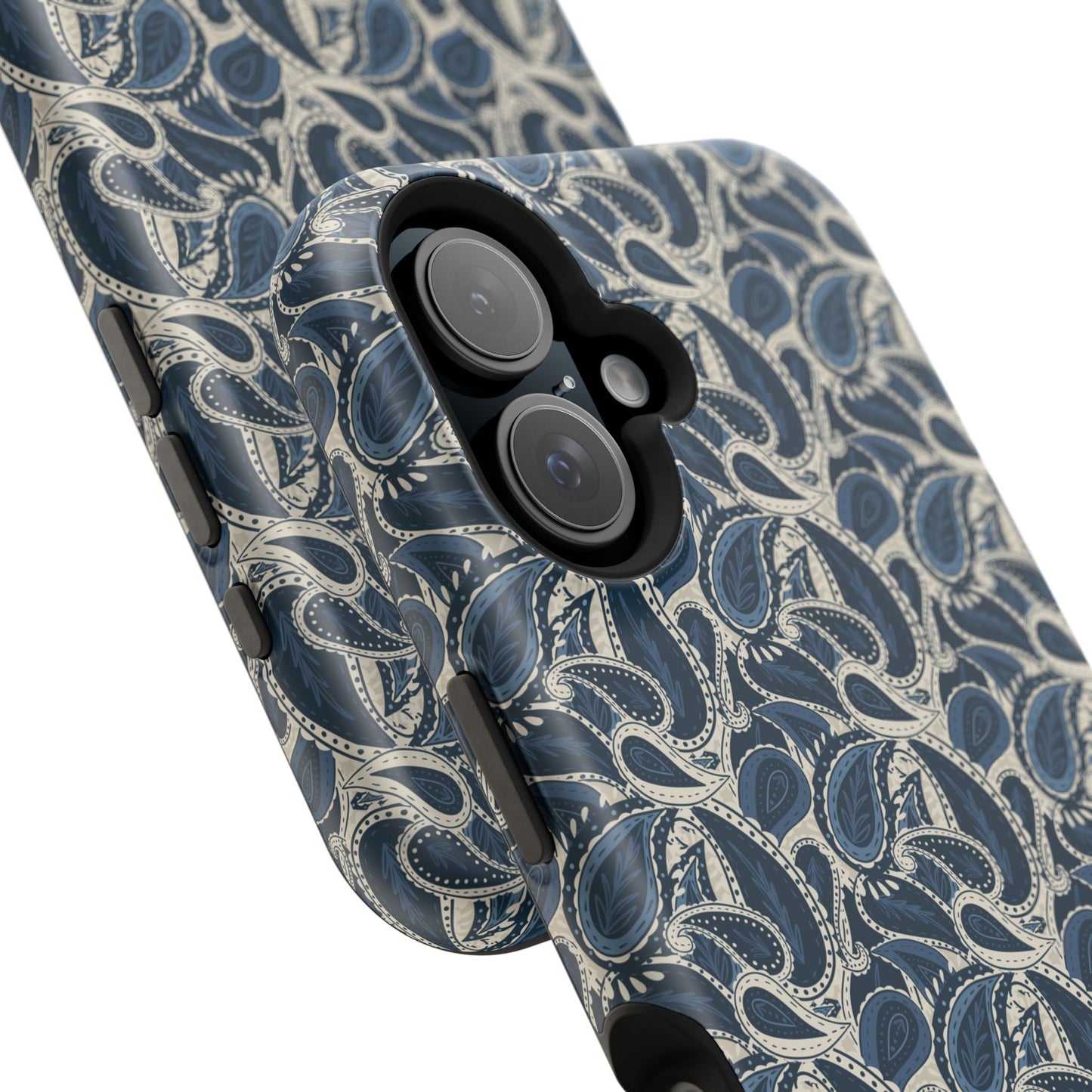 Paisley Phone Case - Dark Blue