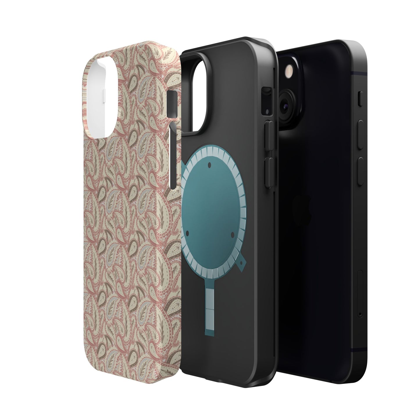 Paisley Phone Case - Blush