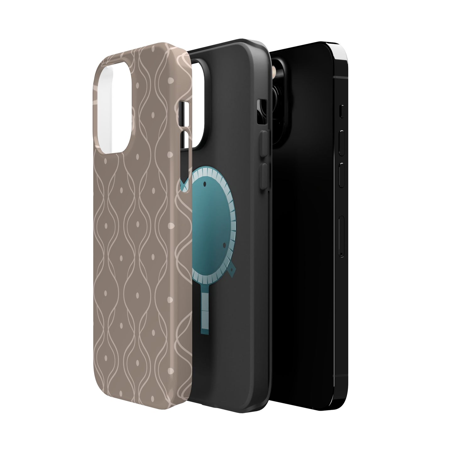 Soft Wave Phone Case - Taupe