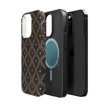 Soft Wave Phone Case - Brown