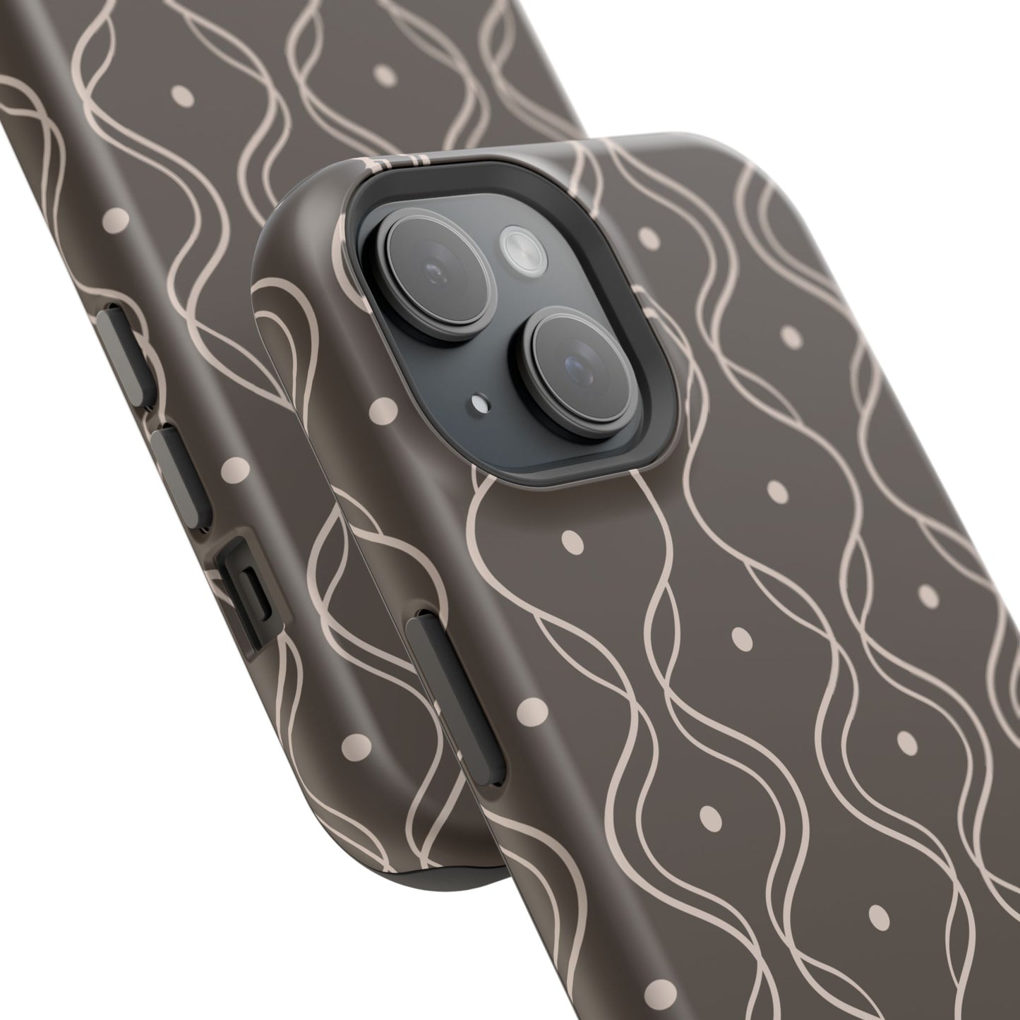 Soft Wave Phone Case - Brown