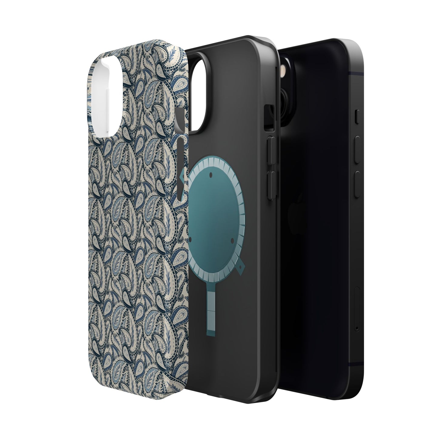 Paisley Phone Case - Blue