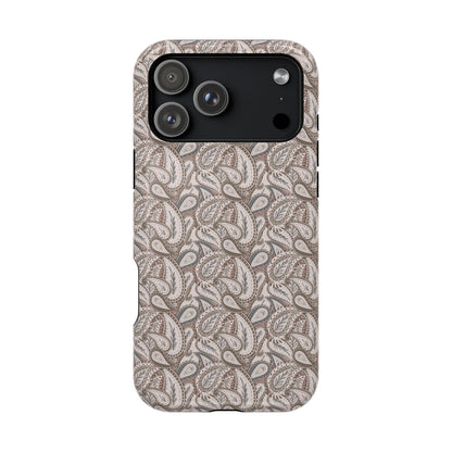 Paisley Phone Case - Brown