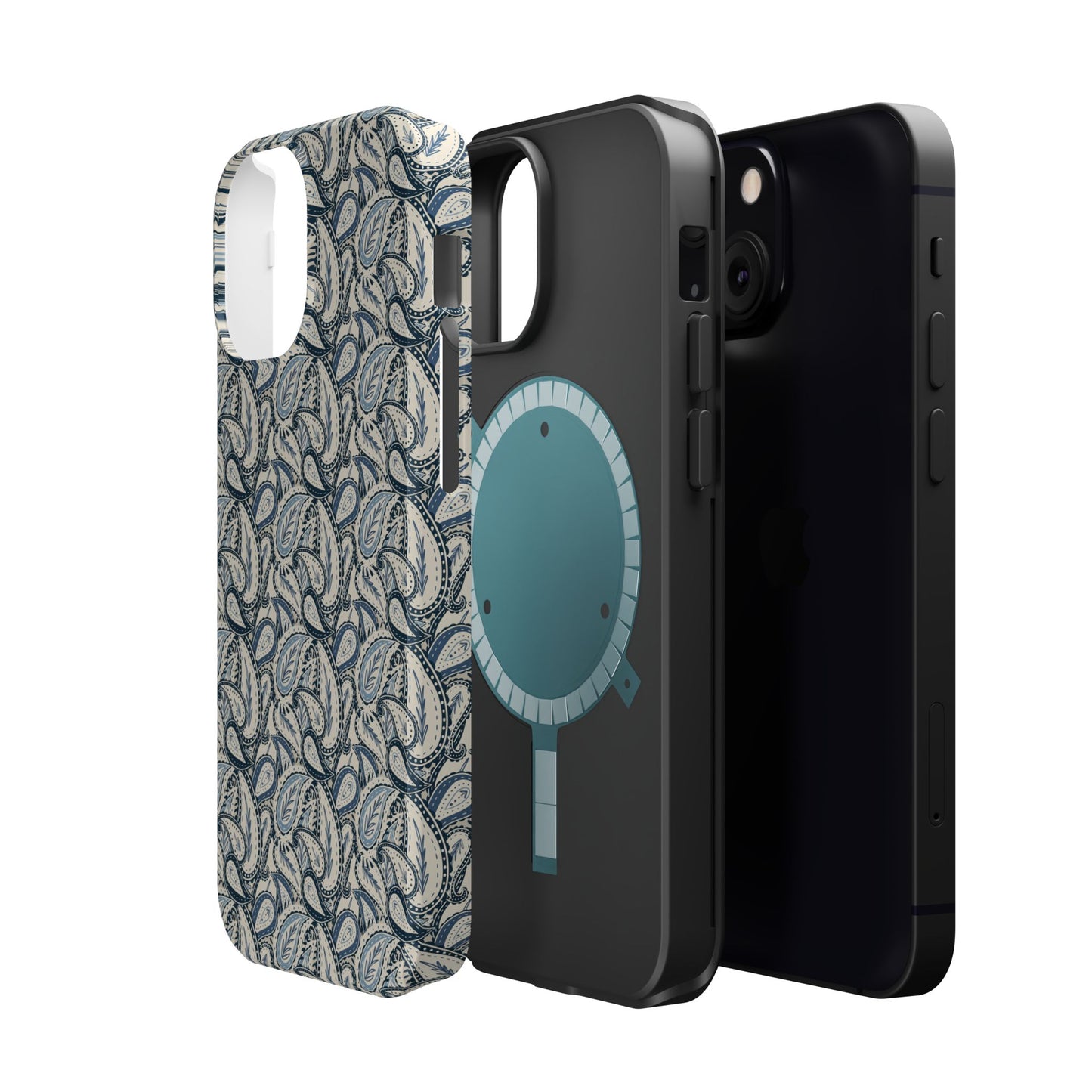Paisley Phone Case - Blue