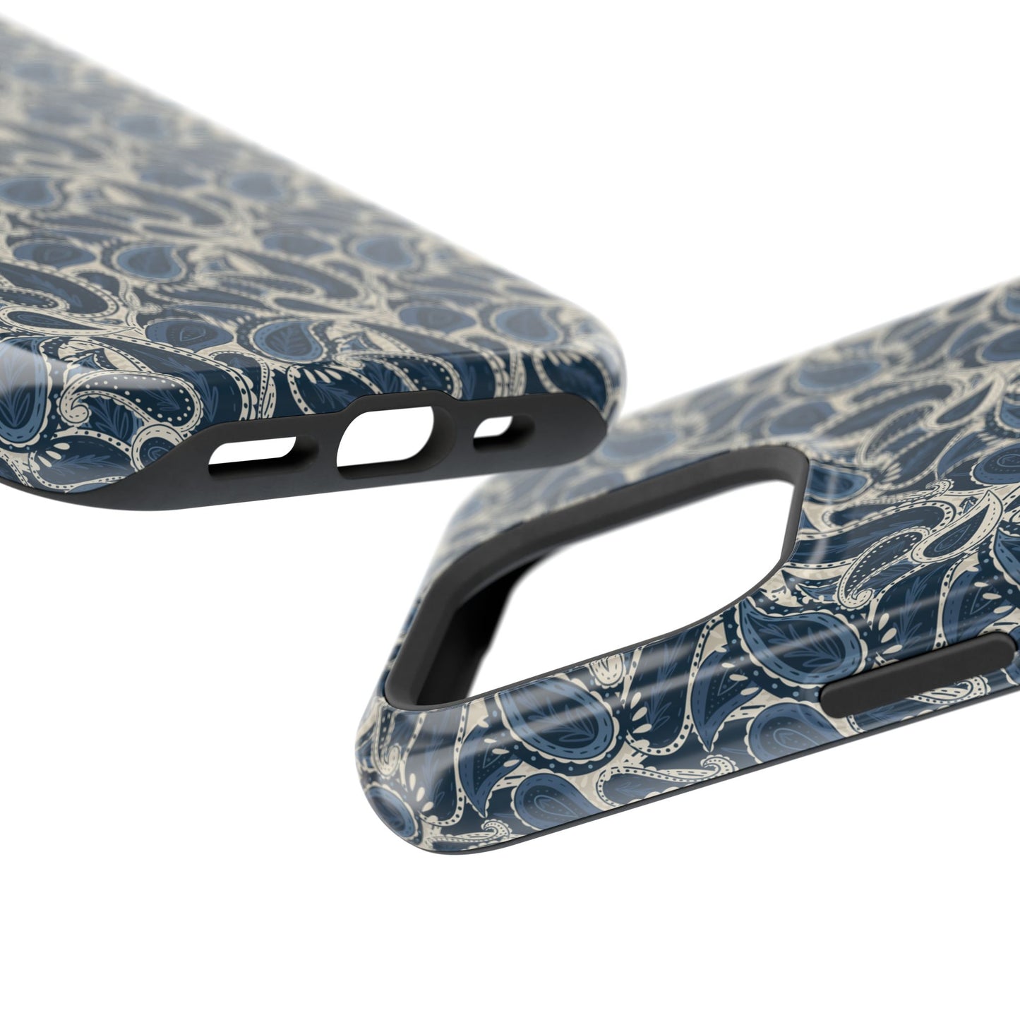 Paisley Phone Case - Dark Blue