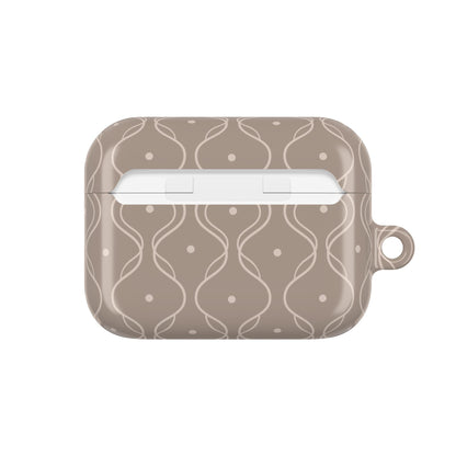 Soft Wave AirPod Case - Taupe