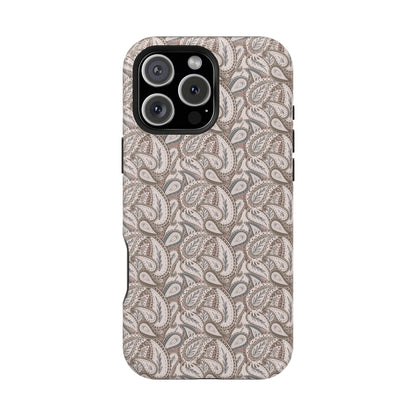 Paisley Phone Case - Brown