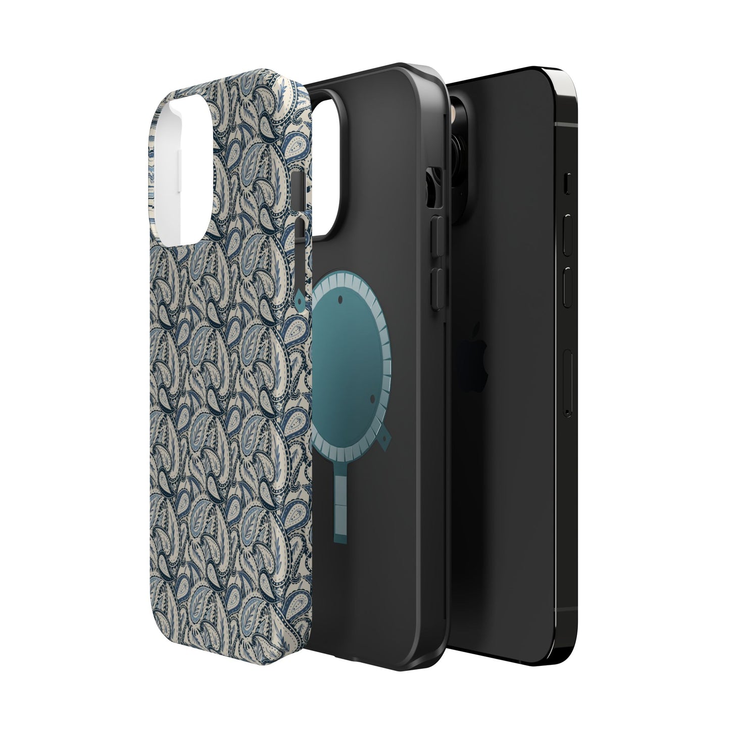 Paisley Phone Case - Blue