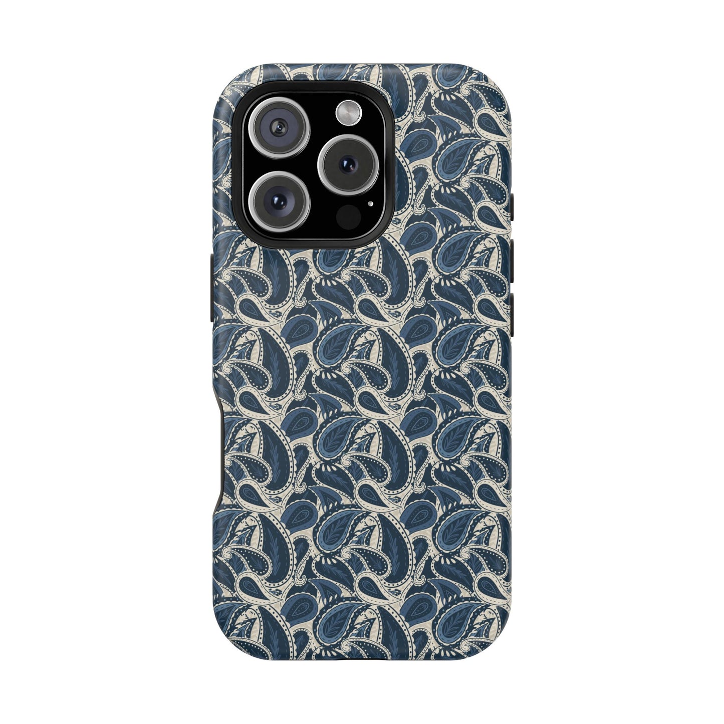 Paisley Phone Case - Dark Blue