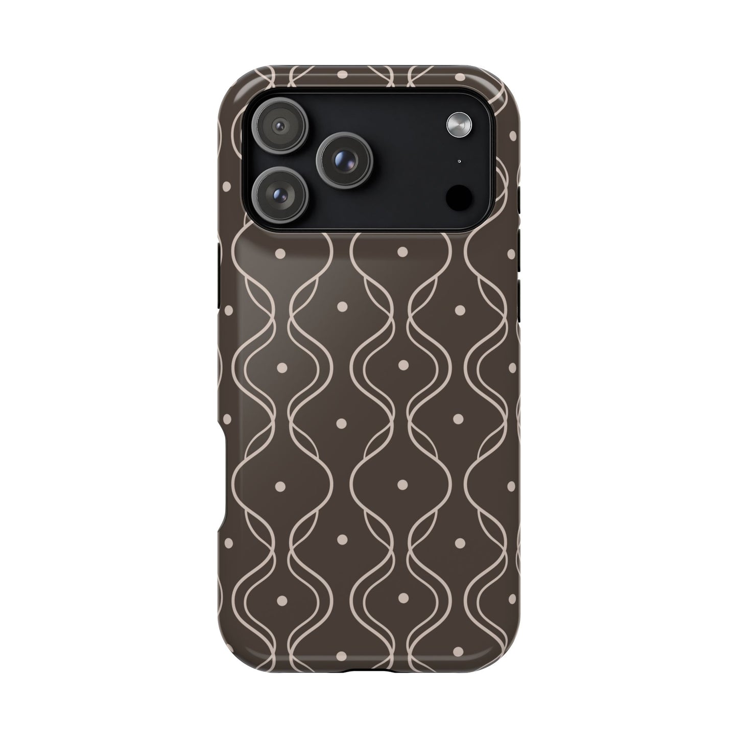 Soft Wave Phone Case - Brown