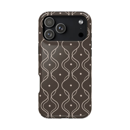Soft Wave Phone Case - Brown