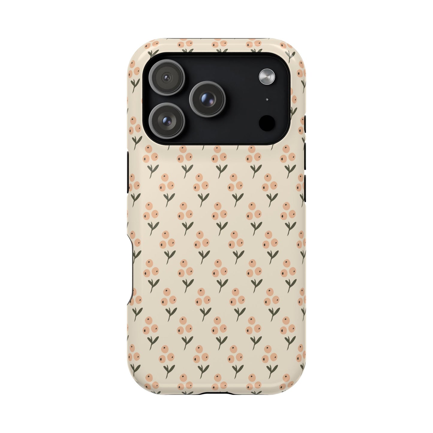 The Willow Berry Phone Case - Cream