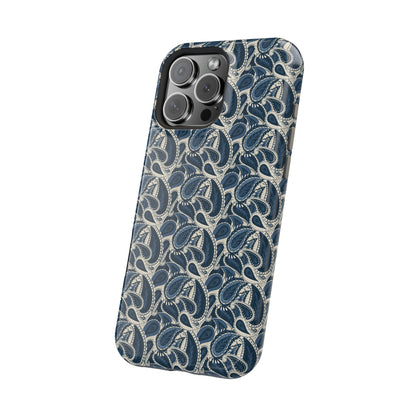 Paisley Phone Case - Dark Blue