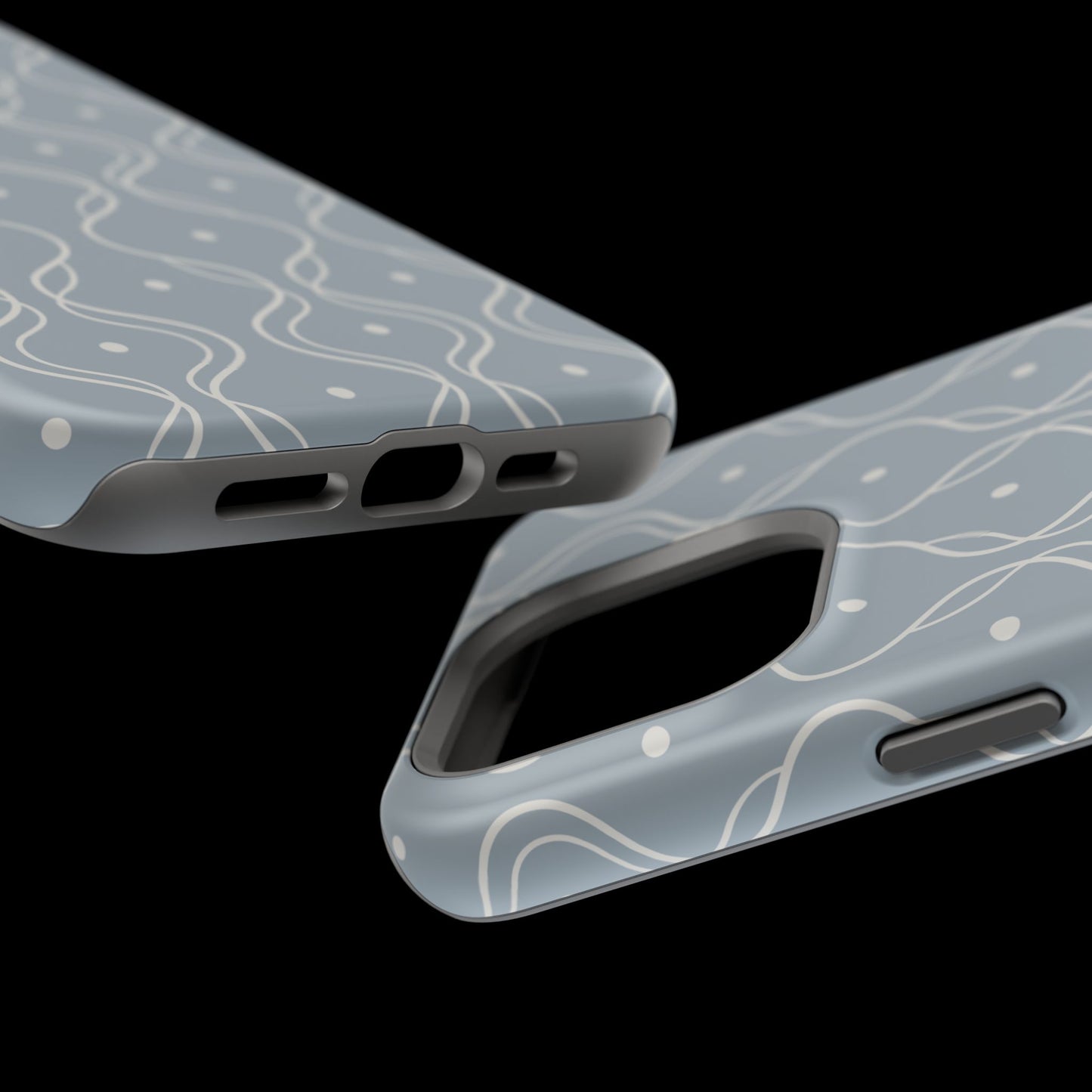 Soft Wave Phone Case - Blue