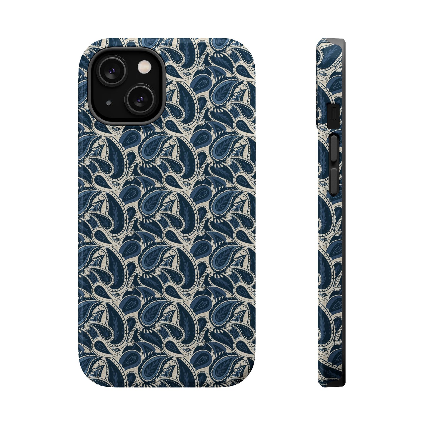 Paisley Phone Case - Dark Blue