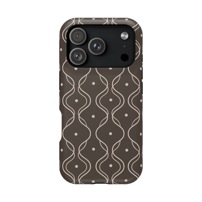 Soft Wave Phone Case - Brown
