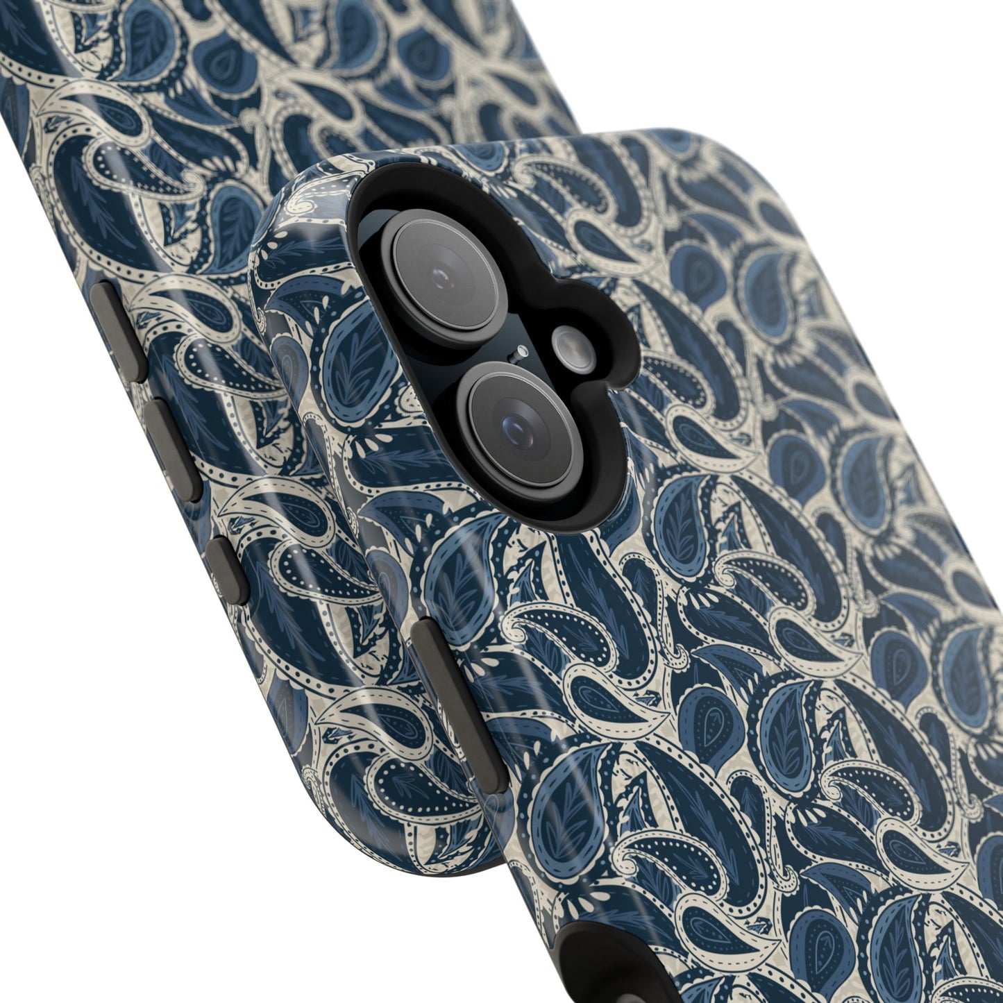 Paisley Phone Case - Dark Blue