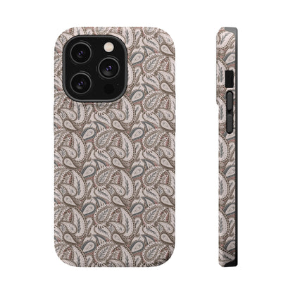 Paisley Phone Case - Brown