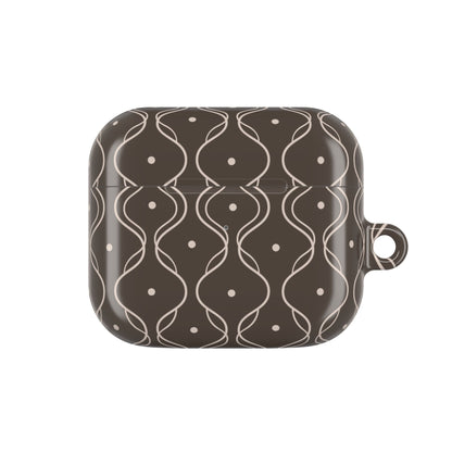 Soft Wave AirPod Case - Brown
