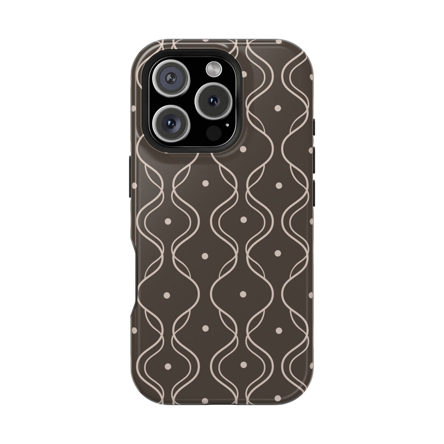 Soft Wave Phone Case - Brown