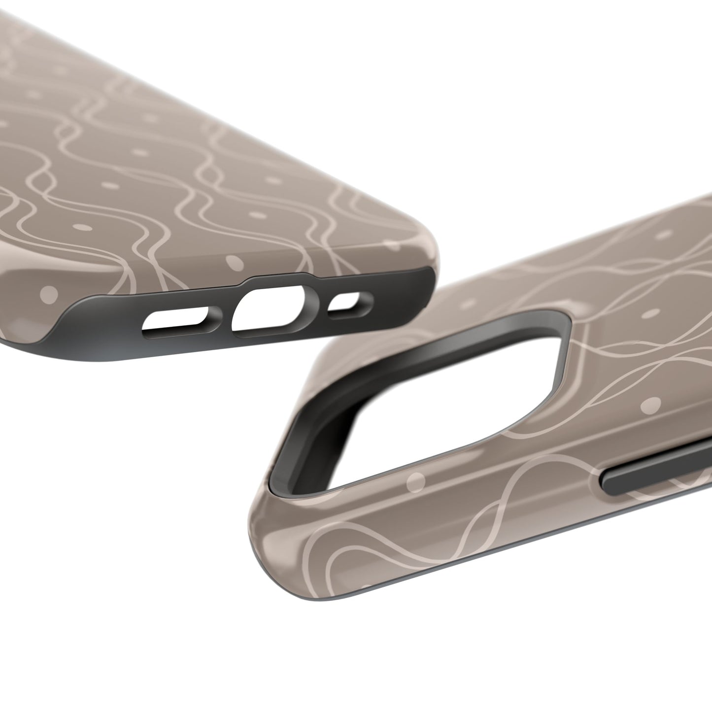 Soft Wave Phone Case - Taupe