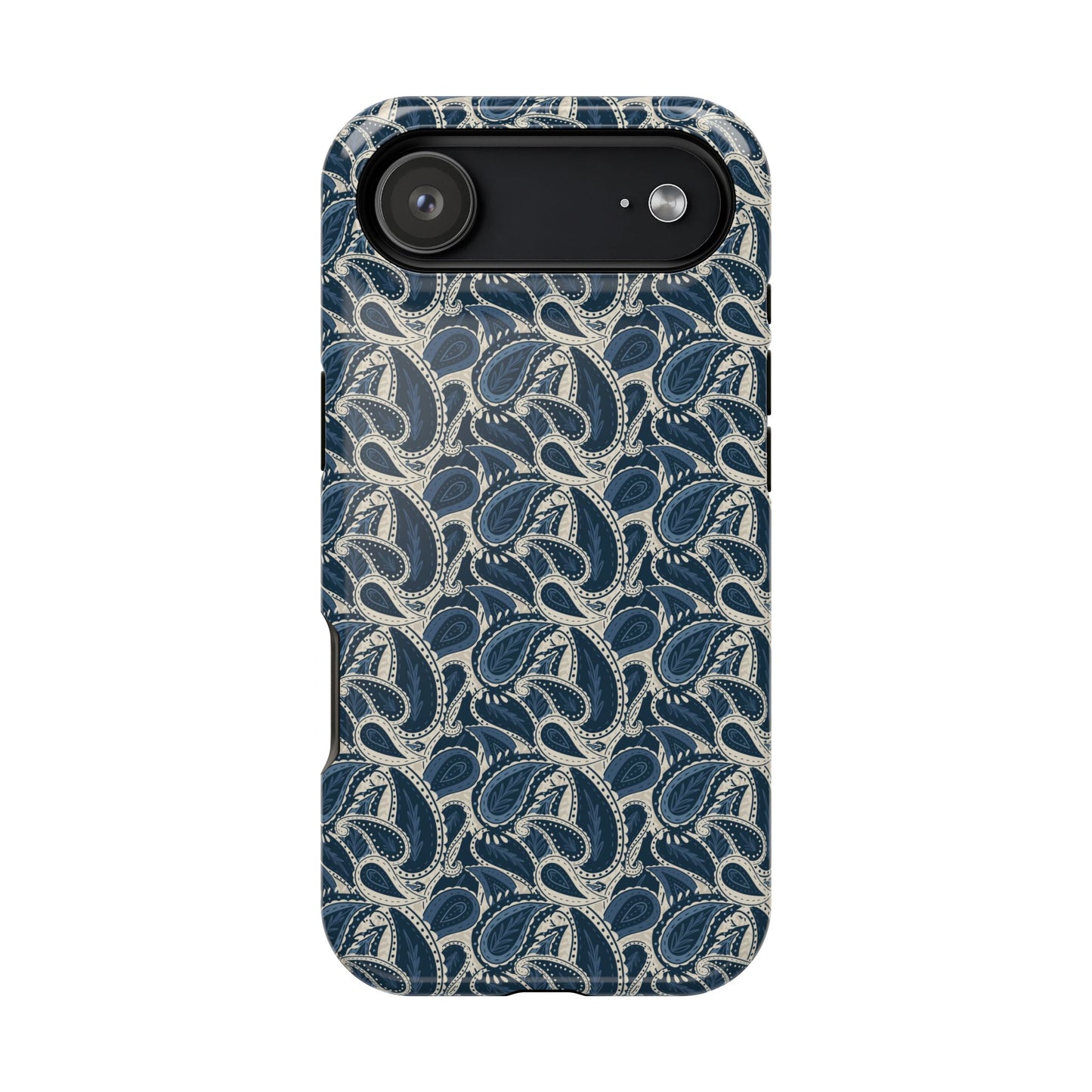 Paisley Phone Case - Dark Blue