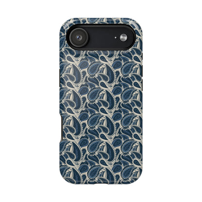 Paisley Phone Case - Dark Blue