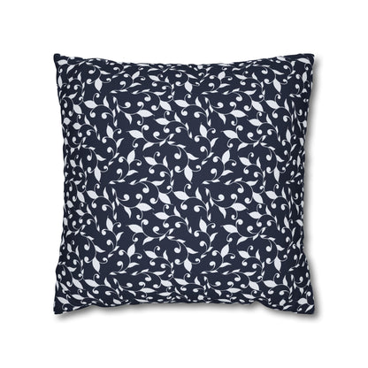 Indigo Vine Pillowcase - Blue