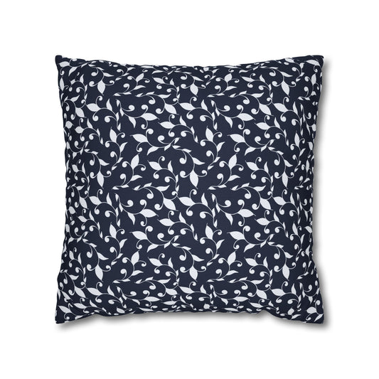 Indigo Vine Pillowcase - Blue