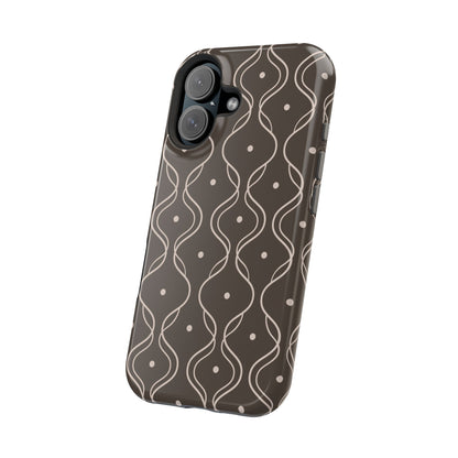Soft Wave Phone Case - Brown
