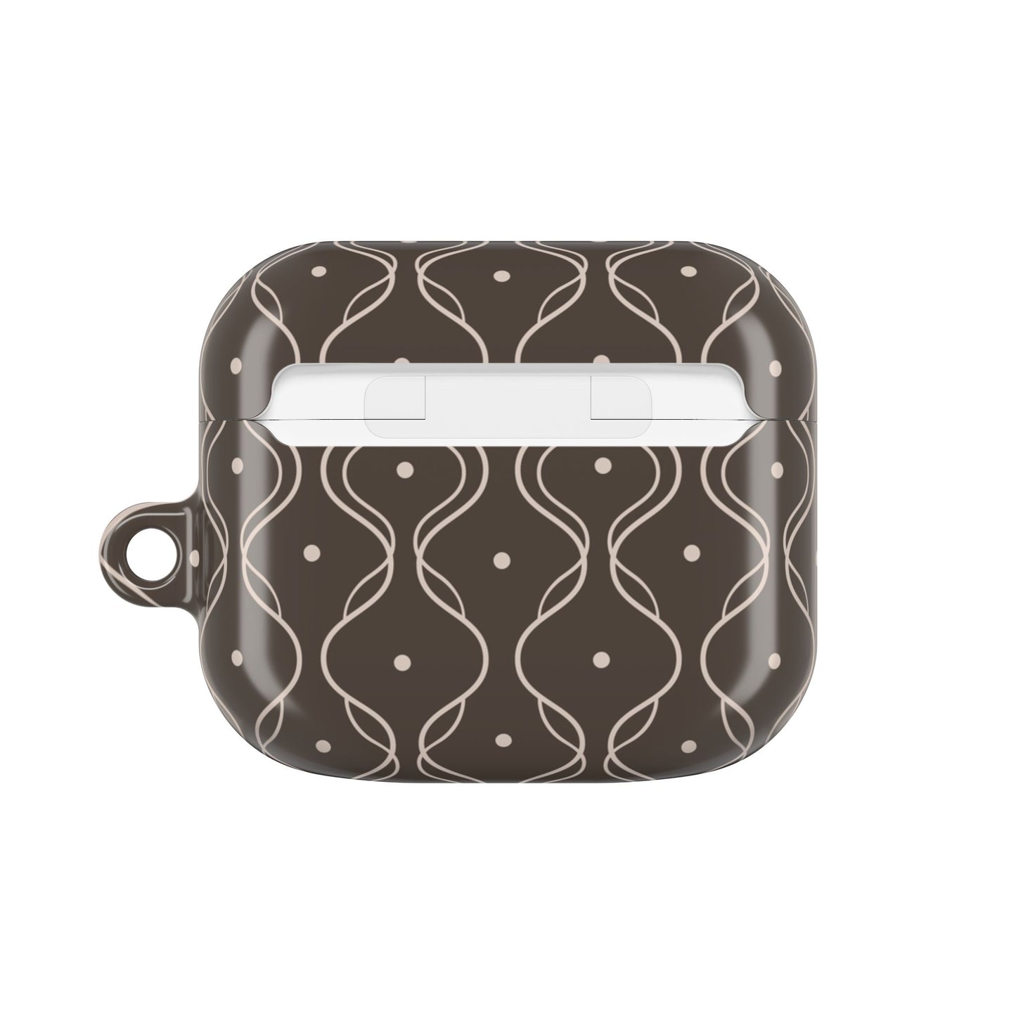Soft Wave AirPod Case - Brown