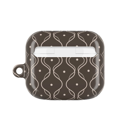Soft Wave AirPod Case - Brown