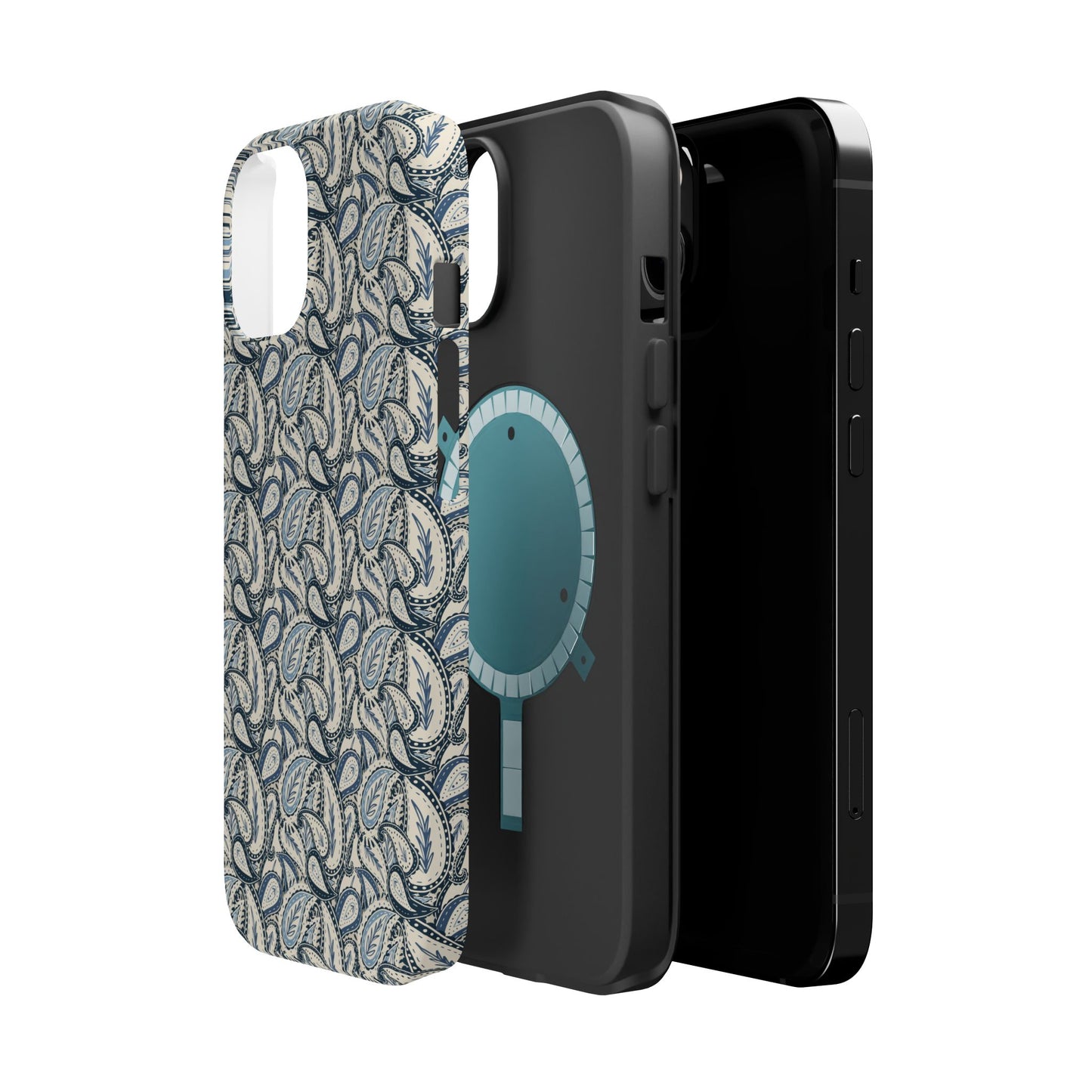 Paisley Phone Case - Blue