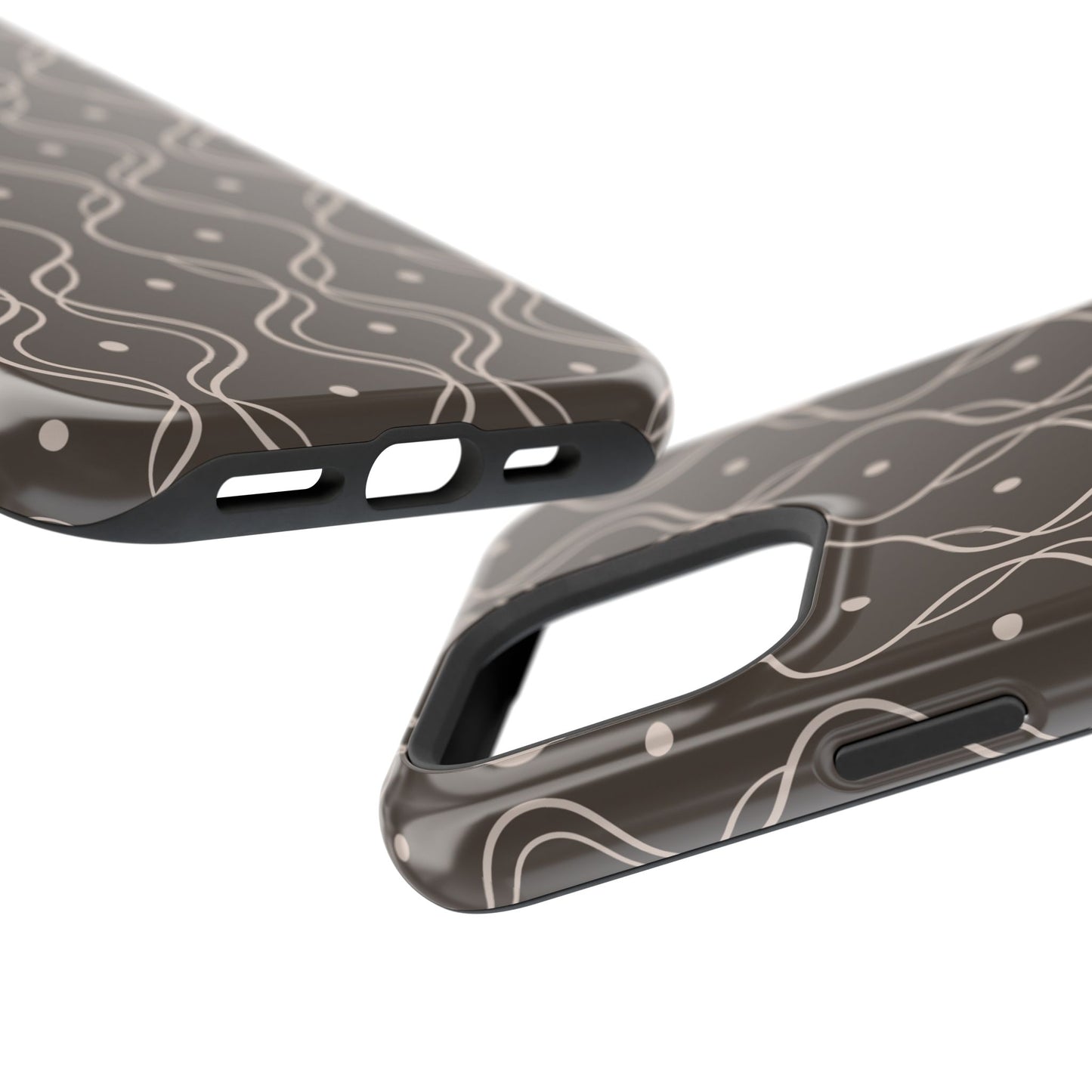 Soft Wave Phone Case - Brown