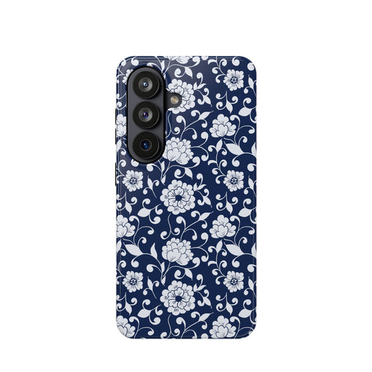 Indigo Garden Samsung Phone Case - Blue