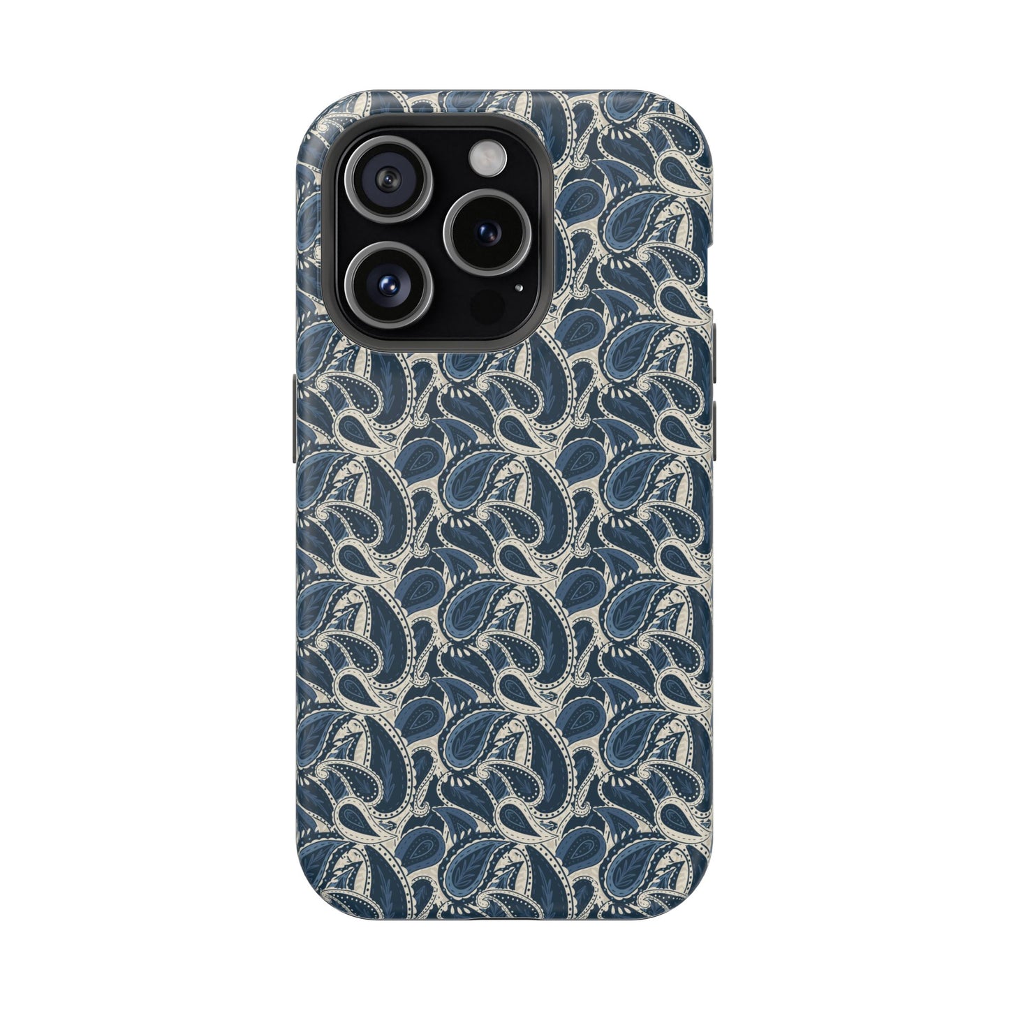 Paisley Phone Case - Dark Blue