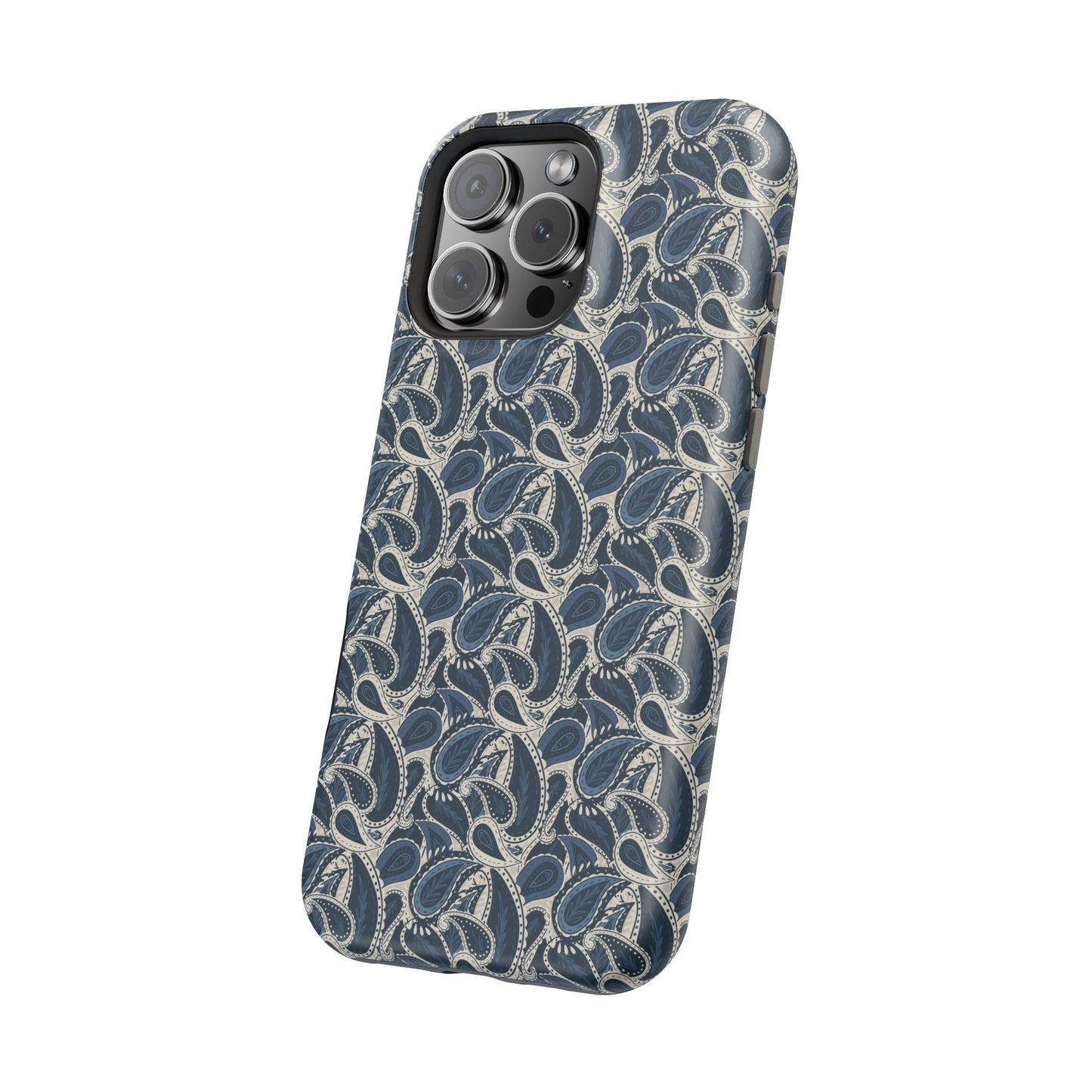 Paisley Phone Case - Dark Blue